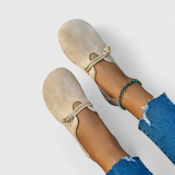 Lynda | Orthopädische Slipper mit Seildetail