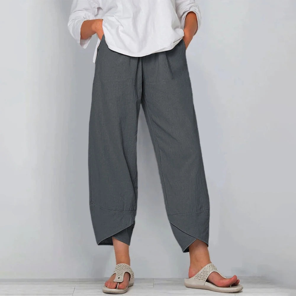 Netha | Die Mühelose Wide-Leg-Hose