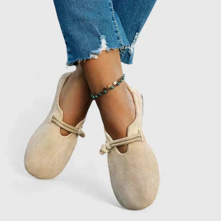 Lynda | Orthopädische Slipper mit Seildetail