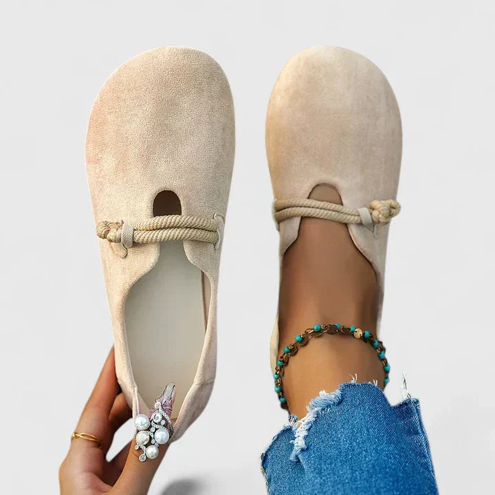 Lynda | Orthopädische Slipper mit Seildetail