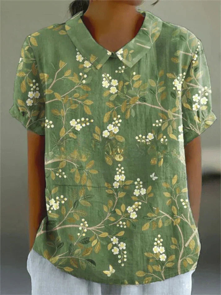 Inca | Kunstvolle Blumenbluse