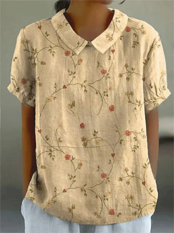 Inca | Kunstvolle Blumenbluse