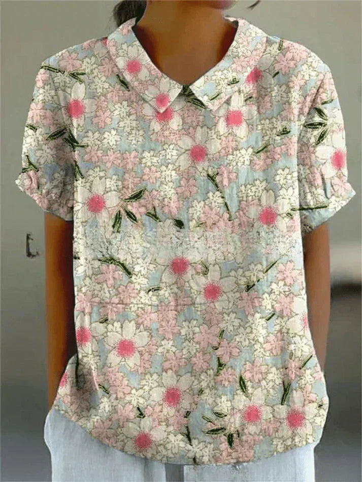 Inca | Kunstvolle Blumenbluse