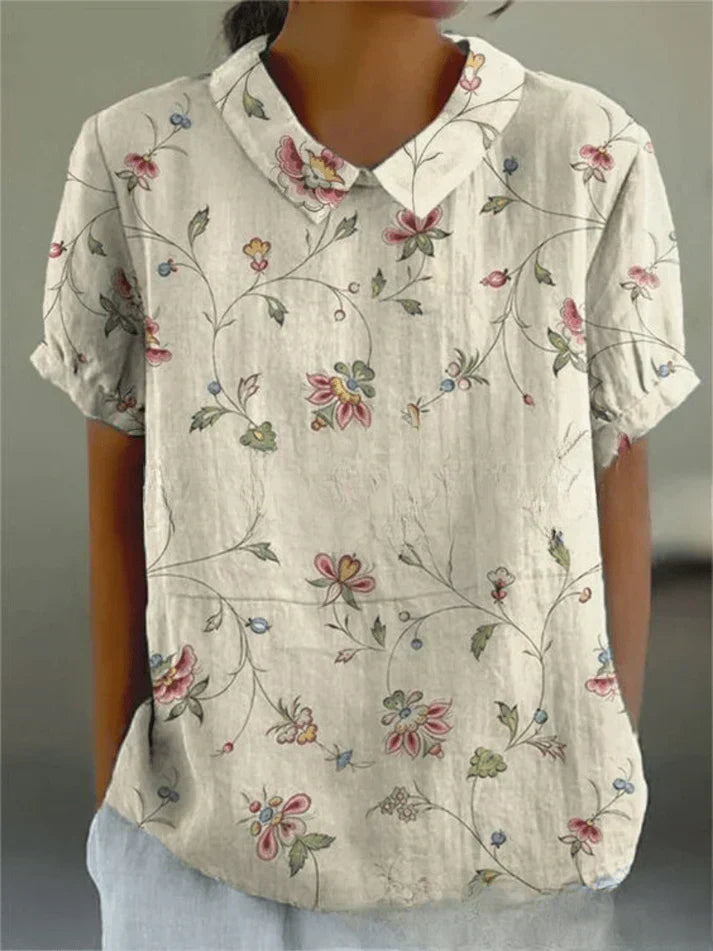 Inca | Kunstvolle Blumenbluse